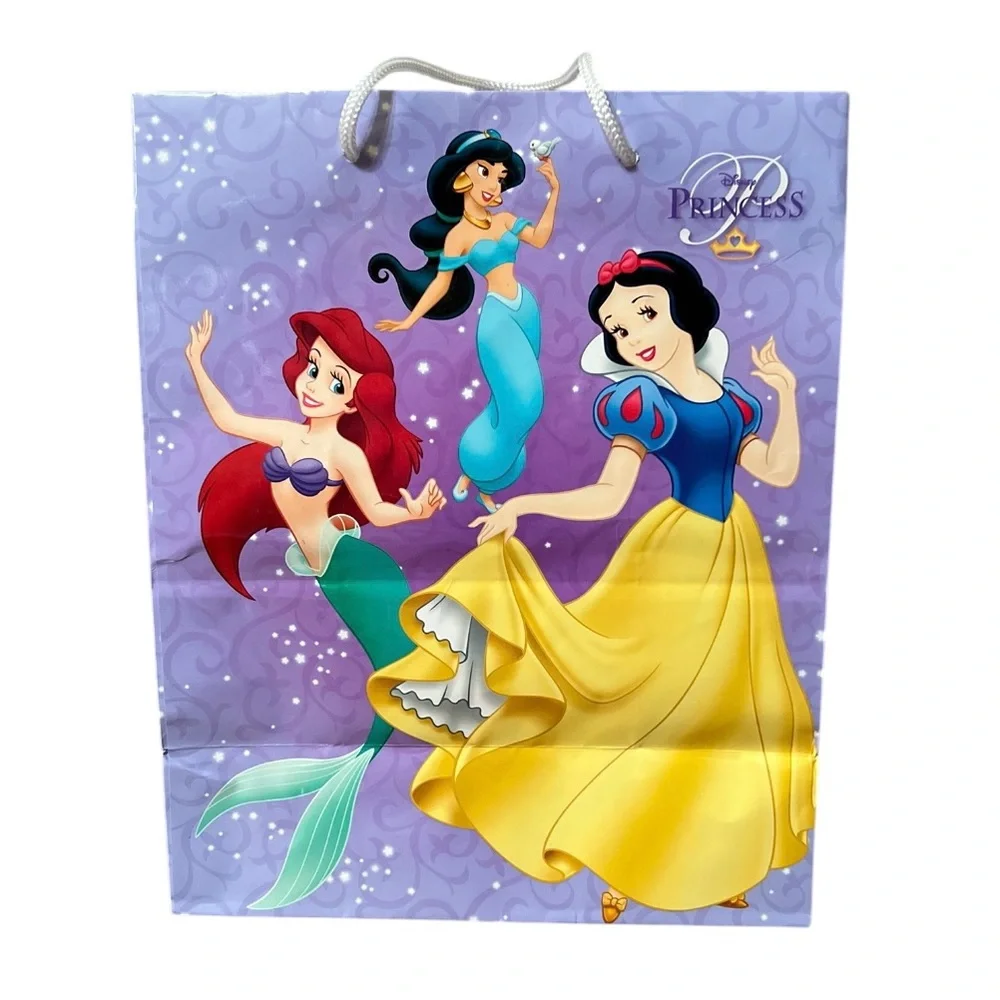 Disney Princess Collectible Reusable Purple Party Gift Bag